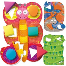 Headu Ecoplay - Puzzle Sa Potrivim Formele Si Culorile Headu - 1